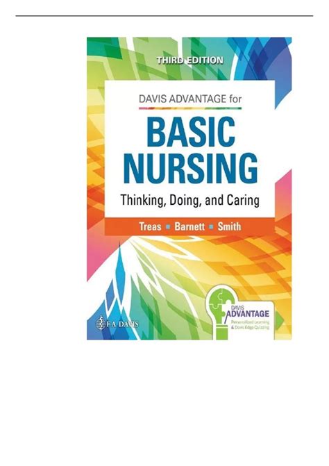 Complete Test Bank for Davis Advantage for Basic Nursing: Thinking ...