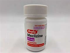 Image result for Rugby Meclizine Hcl Chew 25mg