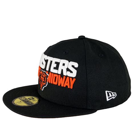 Chicago Bears Monsters Of The Midway Black New Era 59FIFTY Fitted Hat ...