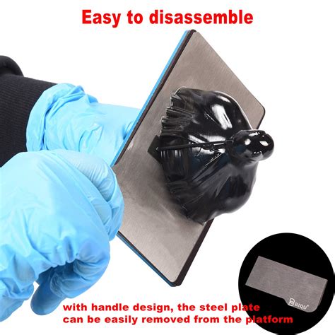 BIQU Mars Series Resin Build Plate+Magnetic Sheet, 135X75mm Resin ...