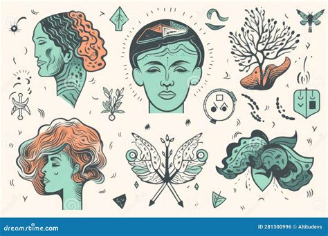 Collection of Mental Health Symbols, Each with Its Own Unique Meaning ...