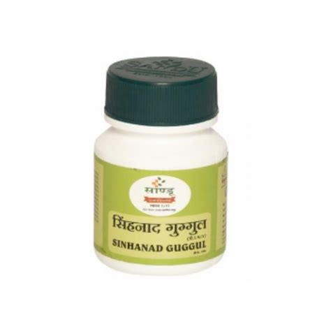 Buy Sandu Pharmaceuticals Sandu Sinhanad Guggul - Uses, Benefits & Dosage