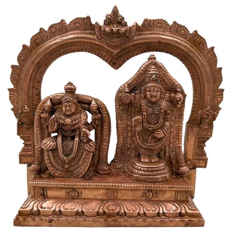 Buy Bhunes Bronze Venkateswara with Padmawathi, Lord Srinivasa Balaji ...