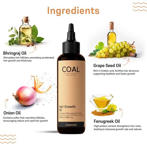 Organic Hair Growth Oil - Coal Clean Beauty