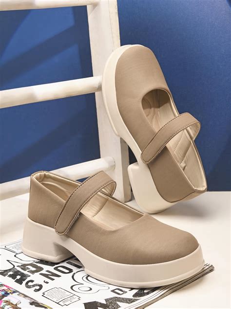 JM Looks Mary Jane Platform Heels | Block Heel Mary Janes – JM LOOKS