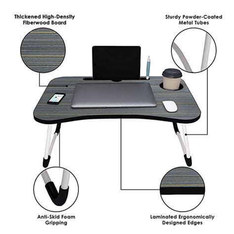 4989 Laptop Table Foldable Portable Notebook Bed Lap — Deodap