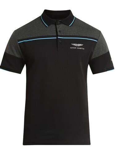 Buy Men Black Logo Polos Online at The Collective - 647718
