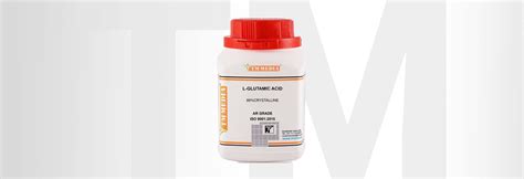 L-GLUTAMIC ACID, 99%CRYSTALLINE, AR GRADE – TM Media