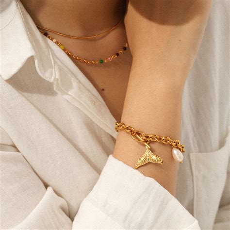 Shelly-belly Mermaid Bracelet – Jewelsmars