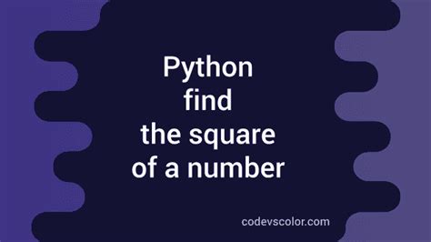 Image result for Python Code to Calculate Area of Square