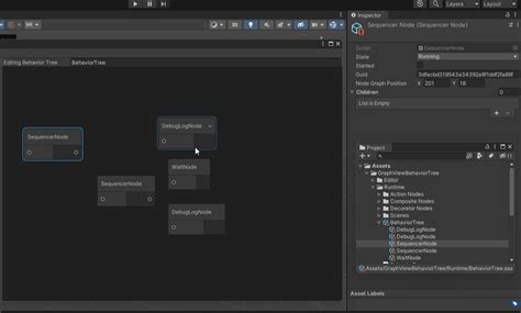 Unity Behaviour Graph 的图像结果