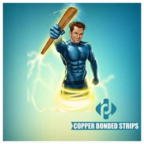 Copper Bonded Strips for Earthing in Noida, India