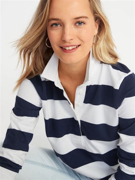 Rugby-Stripe Polo for Women | Old Navy | Polo for women, Old navy ...