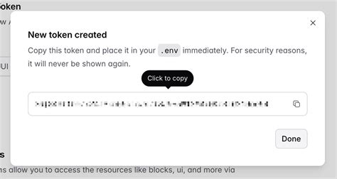 Docs / Intent UI Design