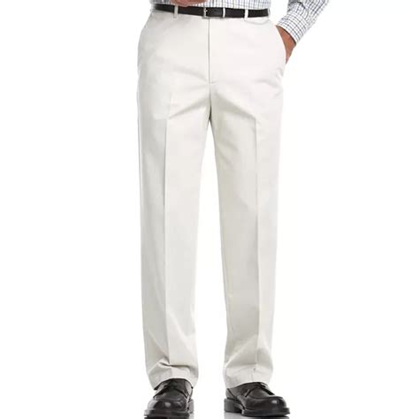 Big & Tall Haggar® Work to Weekend® Classic-Fit Flat-Front Expandable ...