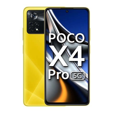 POCO X4 Pro 5G Yellow 6GB RAM 64GB ROM : Amazon.in: Electronics
