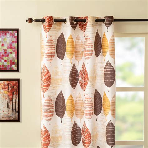 Buy Lavish Multicoloured Printed Window Curtain - 135x160cm from Home ...