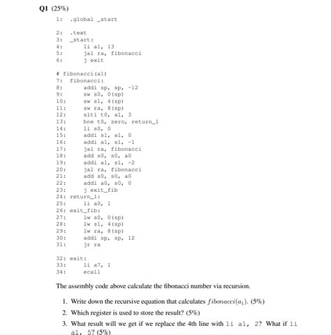 Image result for Fibonacci Assembly Code