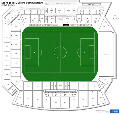 BMO Stadium Seating Charts - RateYourSeats.com