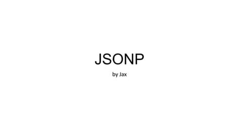 Image result for Jsonp Tutorial