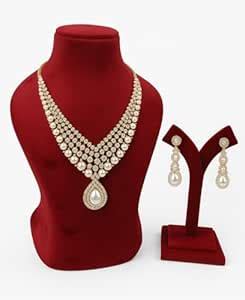 DISPLAY ZONE Neck Display Stand for Necklaces and Jewelry Counter ...