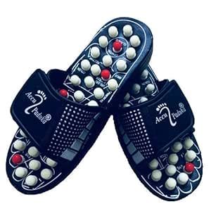 ACCUPRESSURE Magnetic foor Massager and Magnetic Foot Slippers with ...