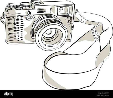 Camera Drawing Outline