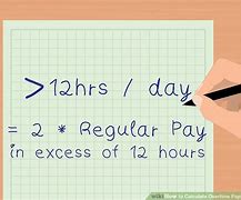 Image result for Calculate Overtime Pay