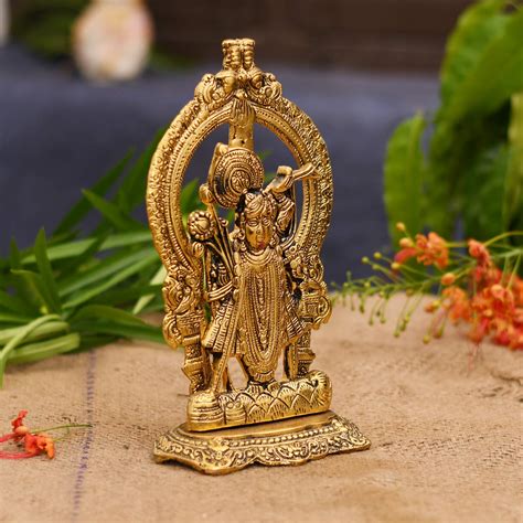 Buy Online Metal Standing Tirupati Balaji Idol Showpiece For Puja ...