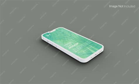 Premium PSD | Clay realistic phones mockup design isolated render psd