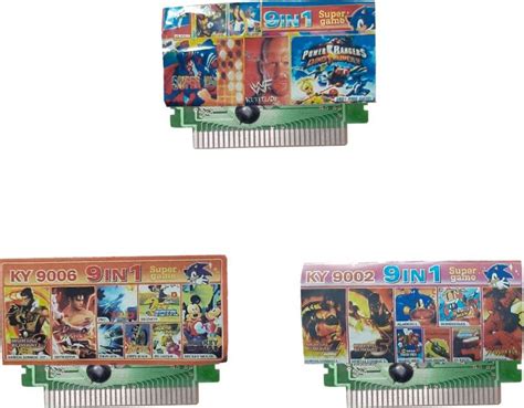 VK MART 8 Bit Tv Video Game Cassettes Games Included NINJA , BOMBERMAN ...