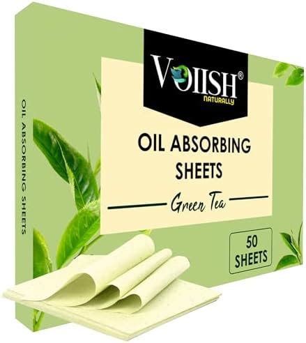 VOIISH Natural Green Tea Oil Control Film, Teenitor Oil Absorbing ...