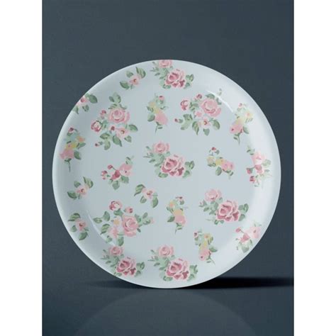Buy Nestroots Victorian Floral Printed Wall Plate Online