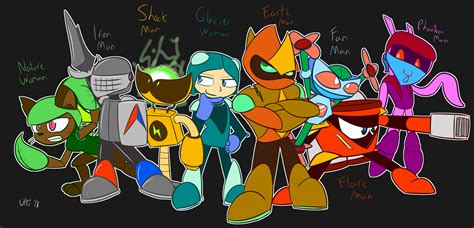 Custom Robot Masters by Ultilix