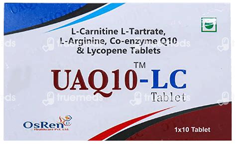 Uaq 10 Lc Tablet 10 - Uses, Side Effects, Dosage, Price | Truemeds