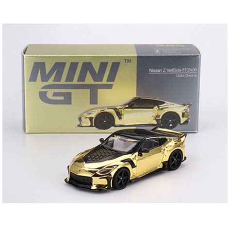 Mini GT #985: Nissan Z VeilSide FFZ400 Gold Chrome – Krazy Caterpillar