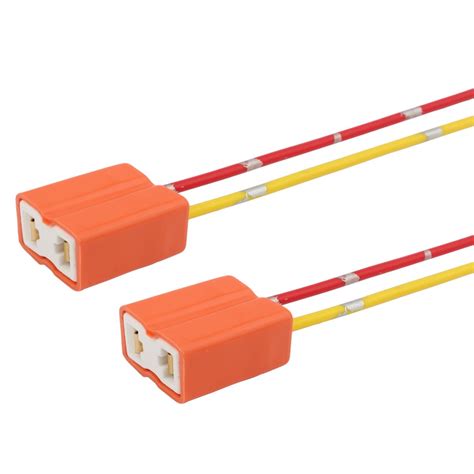 TOMALL H7 Ceramics Female Connector Pigtail for LED Replacement ...