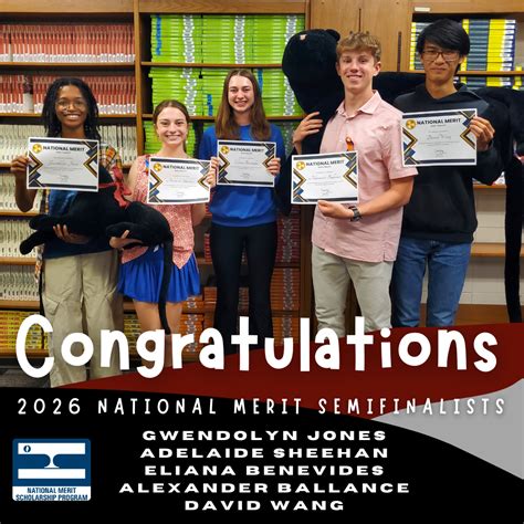 National Merit Scholarship Semifinalists | Lakeside High School