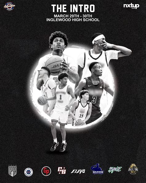 NXTUP HOOPS | March 29th-30th Inglewood High School The Intro | Instagram