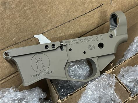 Our popular 45 acp lowers in Magpul FDE color. #45acp #pistolcalibercarbine #45caliber #pcc # ...