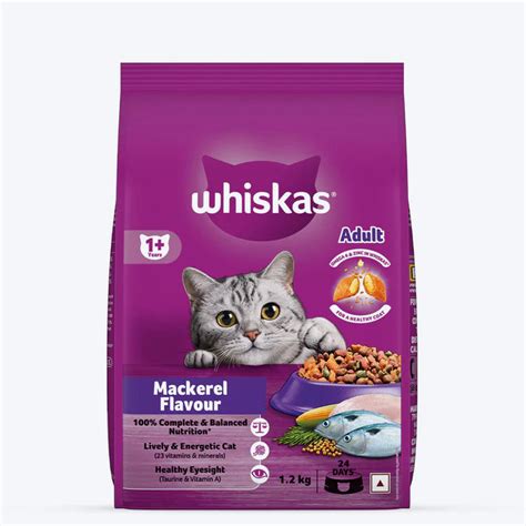 Whiskas Mackerel Dry Food For Adult Cat – Pets Empire