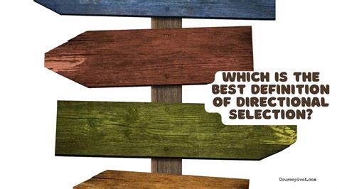 What Is The Best Definition Of Directional Selection?