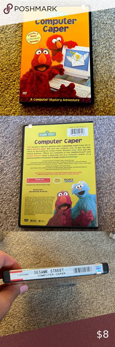 Image result for Sesame Street Computer Caper Menu