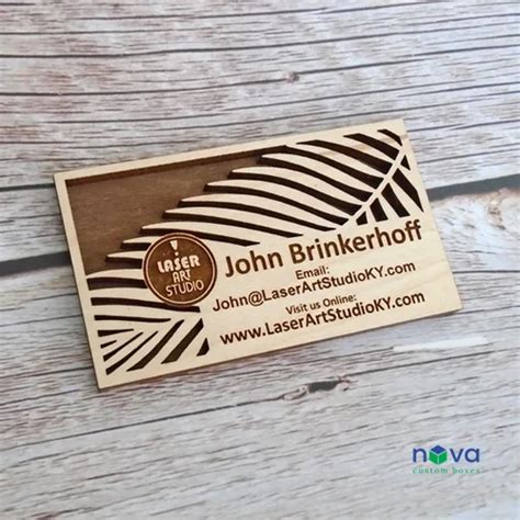 Laser Cut Business Cards 的图像结果