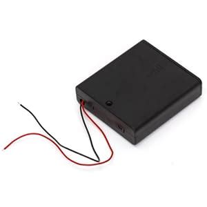Anbau 5X Battery Box Holder Case for 4 AA Batteries 6V with on/Off ...