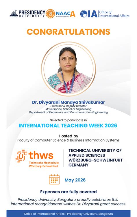 International Visiting Faculty