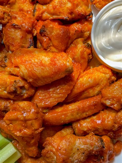 Crispy, Oven-Baked Buffalo Wings — All Types of Bowls | Recipe | Baked ...