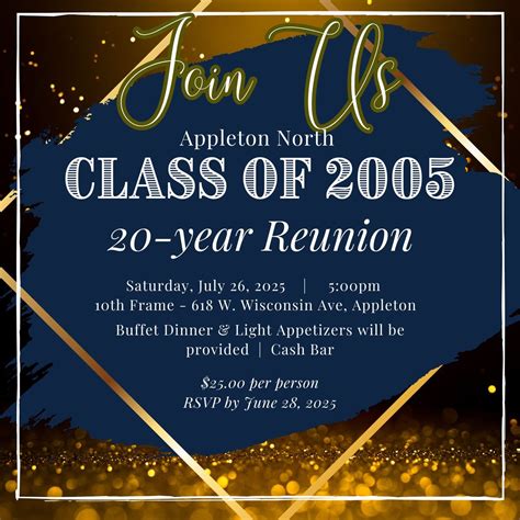 Appleton North Class of 2005 20-Year Reunion, The Tenth Frame, Appleton ...