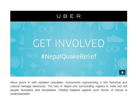 Uber - How tech companies are helping earthquake-hit Nepal | The ...