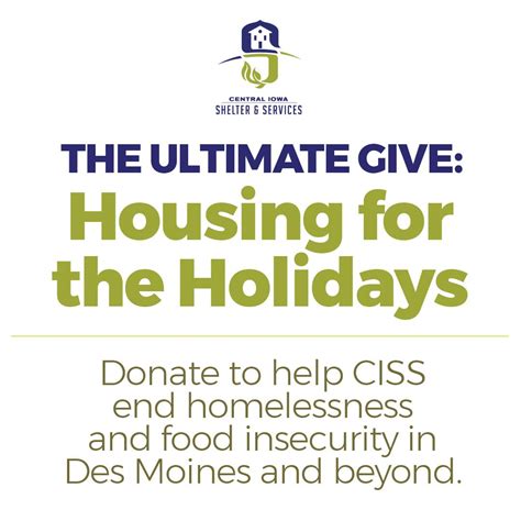 Central Iowa Shelter & Services on LinkedIn: When you choose to give ...